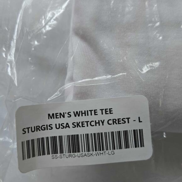 Dixxon Flannel Co. USA Sketchy Crest Crewneck T-shirt Size L NWT Sturgis - Picture 5 of 5